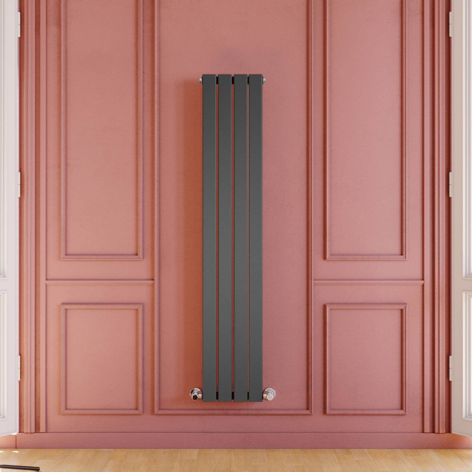 1800x300 Vertical Anthracite Designer Radiator Single Flat Panel Central Heating 8438637678569
